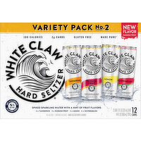 White Claw Hard Seltzer, Variety Pack - 12 Each 