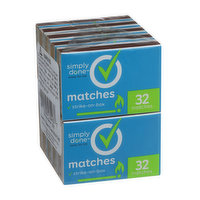 Simply Done Matches - 32 Each 