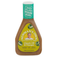 Newman's Own Dressing, Classic Oil & Vinegar - 16 Fluid ounce 