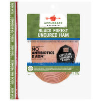 Applegate Ham, Uncured, Black Forest - 7 Ounce 