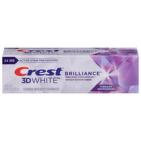 Crest Toothpaste, Vibrant Peppermint, Brilliance - 0.85 Ounce 