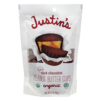 Justin's Peanut Butter Cups, Organic, Dark Chocolate, Mini - 4.7 Ounce 