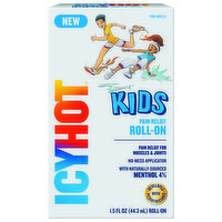 Icy Hot Pain Relief, Kids, Roll-On - 1.5 Fluid ounce 