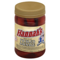Hannah's Sausage, Pickled - 16 Ounce 