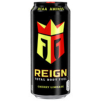 Reign Energy Drink, Cherry Limeade - 16 Fluid ounce 