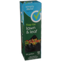 Simply Done Flap Tie Lawn & Leaf Bags - 39 Gallon 