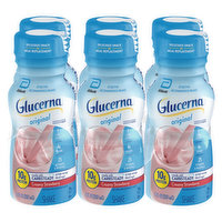 Glucerna Shake, Creamy Strawberry, Original - 6 Each 