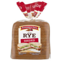 Pepperidge Farm Bread, Jewish Rye, Seeded - 16 Ounce 