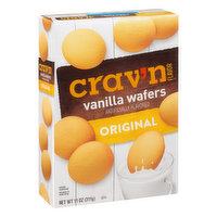 Crav'n Flavor Vanilla Wafers, Original - 11 Ounce 