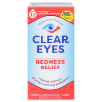 Clear Eyes Eye Drops, Redness Relief - 0.5 Fluid ounce 