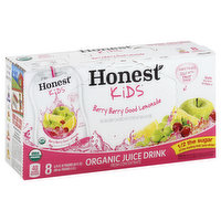 Honest Juice Drink, Organic, Berry Berry Good Lemonade - 8 Each 