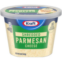 Kraft Grated Cheese Shredded Parmesan Cheese - 5 Ounce 