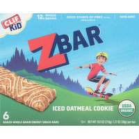 Clif Kid Energy Snack Bars, Iced Oatmeal Cookie - 6 Each 