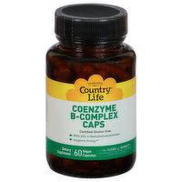 Country Life Coenzyme B-Complex Caps, Vegan Capsules - 60 Each 