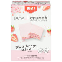 Power Crunch Protein Energy Bar, Strawberry Creme Flavored