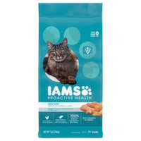 IAMS Cat Food, Indoor Weight & Hairball Care, with Chicken & Turkey, Adult 1+ Years - 7 Pound
