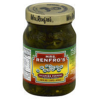 Mrs. Renfro's Jalapeno Peppers, Nacho Sliced - 16 Ounce 