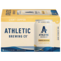 Athletic Brewing Co Beer, Light Copper, 6 Pack - 6 Each 