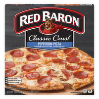 Red Baron Pizza, Classic Crust, Pepperoni - 20.6 Ounce