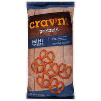 Crav'n Flavor Pretzels, Mini Twists - 15 Ounce 