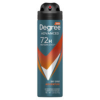 Degree Antiperspirant Deodorant, Adventure, Dry Spray - 3.8 Ounce 