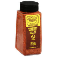 Angelos Seasoning, Bar-B-Que - 16 Ounce 