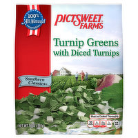 Pictsweet Farms Turnip Greens, with Diced Turnips - 14 Ounce