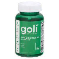 Goli Supergreens Gummies - 60 Each 