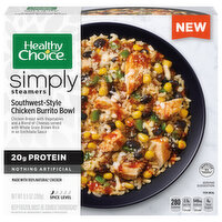 Healthy Choice Burrito Bowl, Southwest-Style Chicken - 9.5 Ounce 