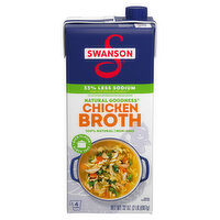 Swanson Broth, Chicken, 100% Natural - 32 Ounce 