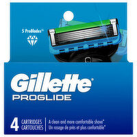 Gillette Cartridges - 4 Each 