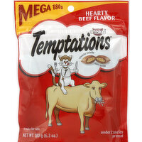 Temptations Treats for Cats, Hearty Beef Flavor - 6.3 Ounce 