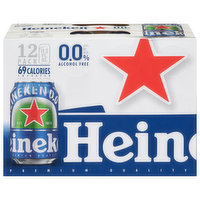 Heineken Beer, Alcohol Free, 12 Pack - 12 Each 