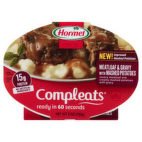 Hormel Meatloaf & Gravy, with Mashed Potatoes - 9 Ounce 