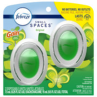 Febreze Air Freshener, Gain Scent, Original - 2 Each 