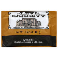 Levi Garrett Chewing Tobacco, Loose Leaf - 3 Ounce 