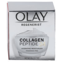 Olay Hydrating Moisturizer, Collagen Peptide 24, Fragrance-Free - 1.7 Ounce 