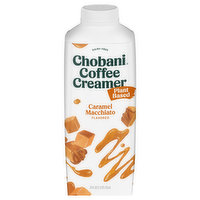 Chobani Coffee Creamer, Plant Based, Caramel Macchiato Flavored - 24 Fluid ounce 