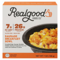 Realgood Breakfast Bowl, Sausage - 7 Ounce 