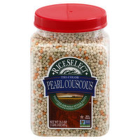 RiceSelect Pearl Couscous, Spinach & Paprika, Tri-Color - 24.5 Ounce 