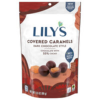 Lily's Covered Caramels, Dark Chocolate Style