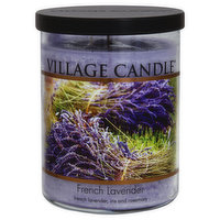 Village Candle Candle, French Lavender, Glass Cylinder - 1 Each 