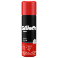 Gillette Shave Foam, Regular - 2 Ounce 