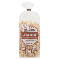 Al Dente Fettuccine, Roasted Garlic, Carba-Nada!