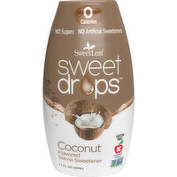 SweetLeaf Stevia Sweetener, Coconut Flavored - 1.7 Fluid ounce 