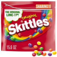Skittles Candies, Bite Size, Original, Sharing Size - 15.6 Ounce 