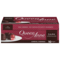 Queen Anne Dark Chocolate, Cordial Cherries - 10 Each 