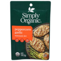 Simply Organic Marinade Mix, Peppercorn Garlic