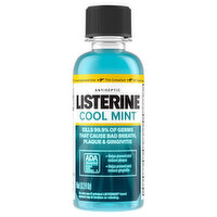 Listerine Mouthwash, Antiseptic, Cool Mint - 3.2 Fluid ounce 