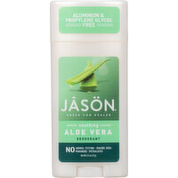 Jason Deodorant, Aloe Vera, Soothing - 2.5 Ounce 